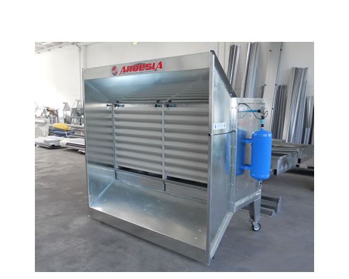 Dust extraction booths Dust Roller