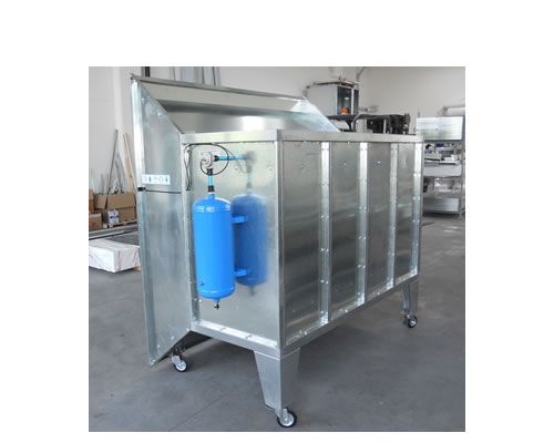 Dust extraction booths Dust Roller
