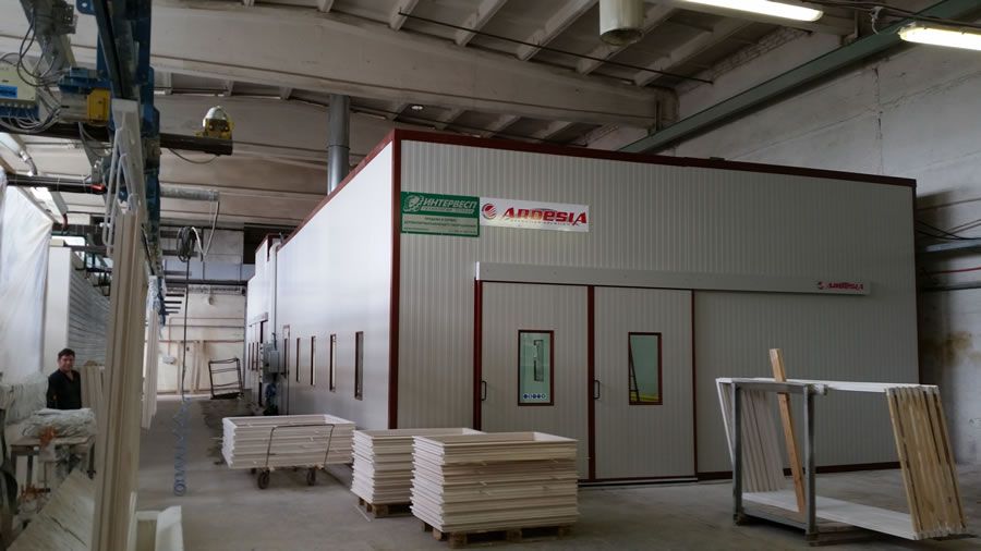 Grodnozhilstroy painting plant (Belarus) - Ardesia projects